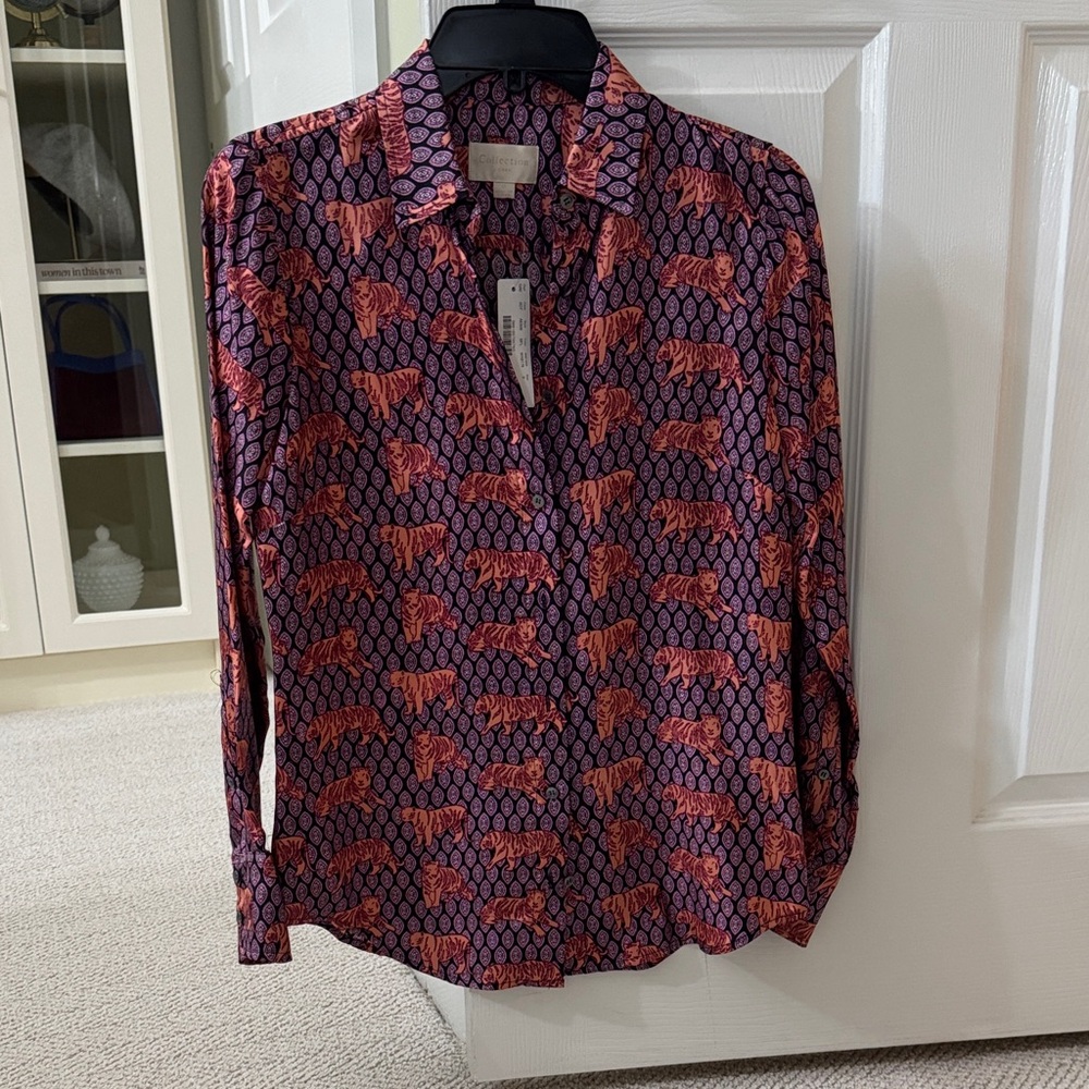 Jcrew silk blouse
